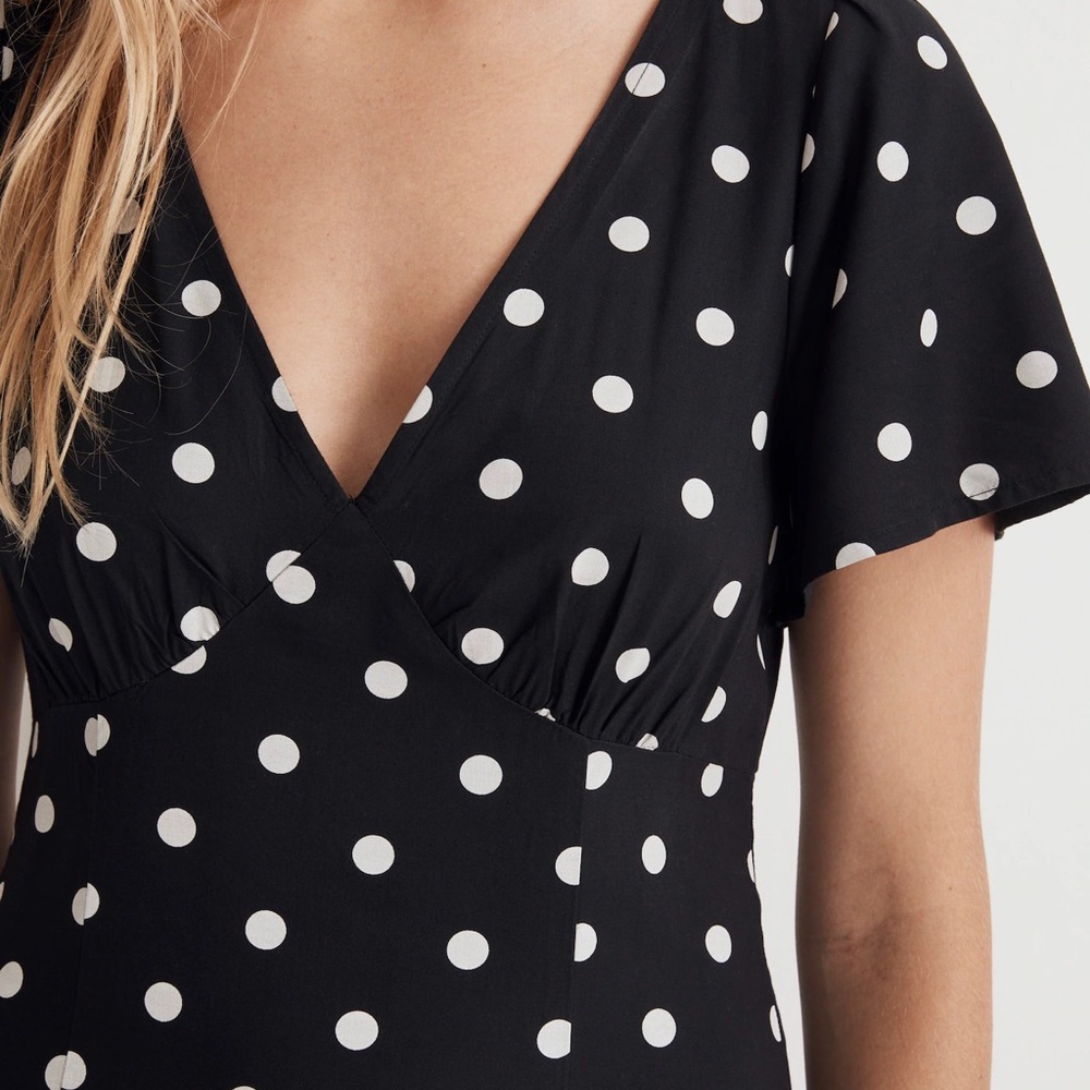 Madewell Midi Dress - will work on size 6-8 - NWT - Picture 3 of 4